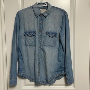 Garage womens denim shirt